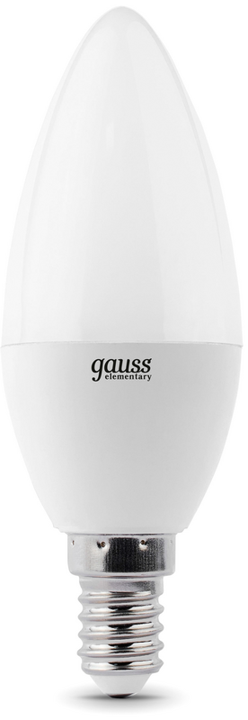 Лампа світлодіодна Gauss (4627081051675) 6Вт, E14, 4100K